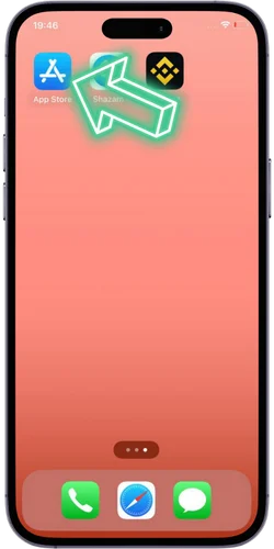 App Store-u açın