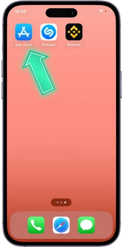 App Store-u açın