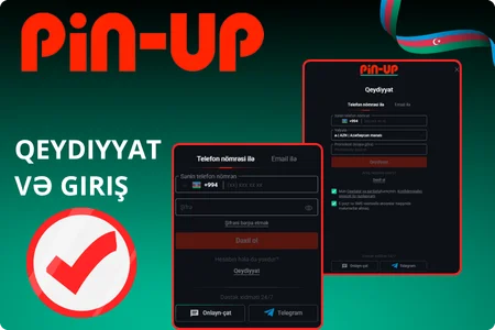 Qeydiyyat və giriş